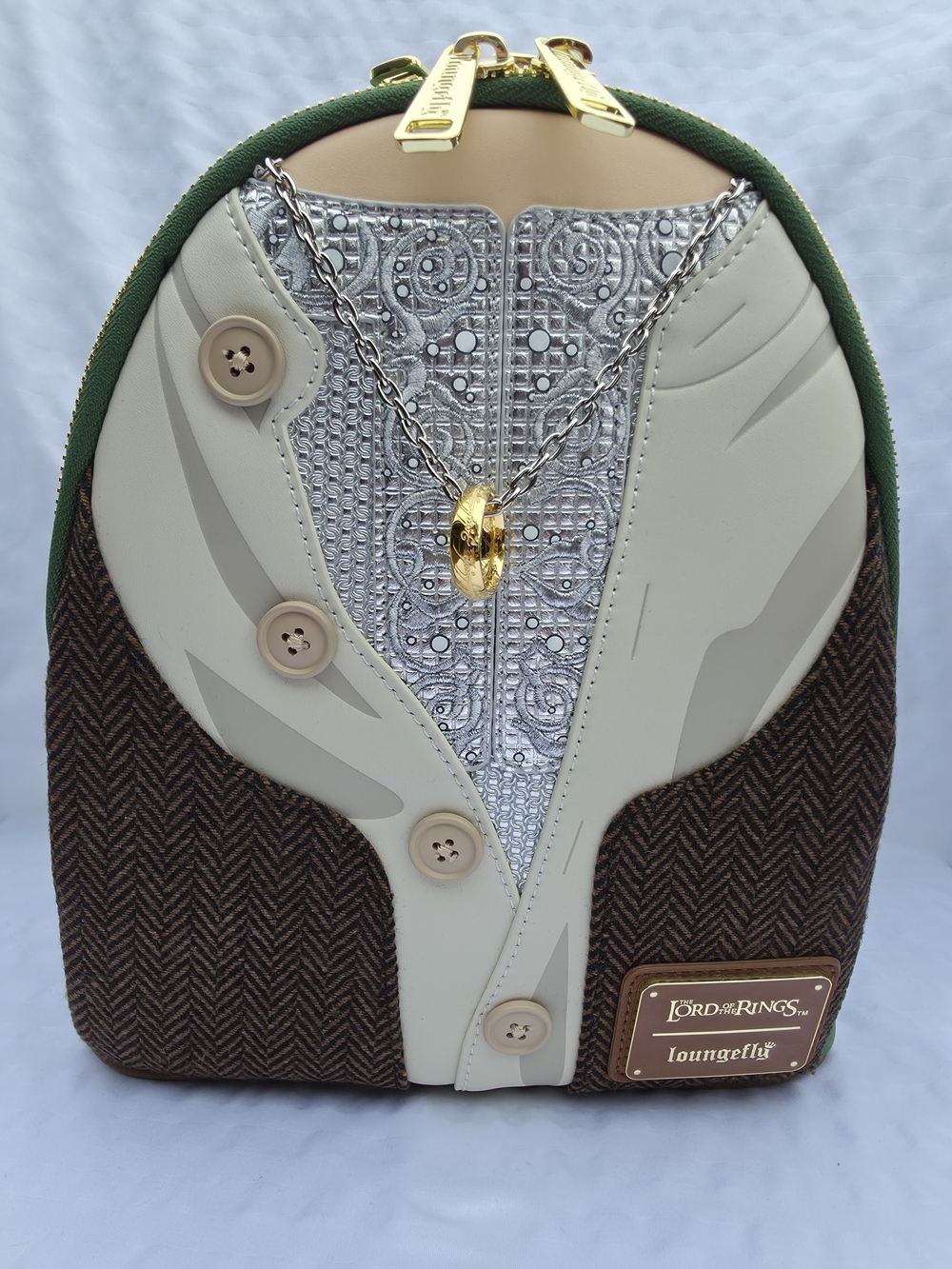 NWT Loungefly The Lord of the Rings Frodo Costume Mini Backpack